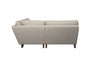 Nkuku MAKE TO ORDER Marri Grand Left Hand Corner Sofa - Brera Linen Charcoal