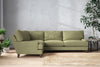 Nkuku MAKE TO ORDER Marri Grand Left Hand Corner Sofa - Brera Linen Sage