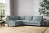 Nkuku MAKE TO ORDER Marri Grand Left Hand Corner Sofa - Recycled Cotton Horizon