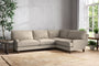 Nkuku MAKE TO ORDER Marri Grand Right Hand Corner Sofa - Recycled Cotton Stone