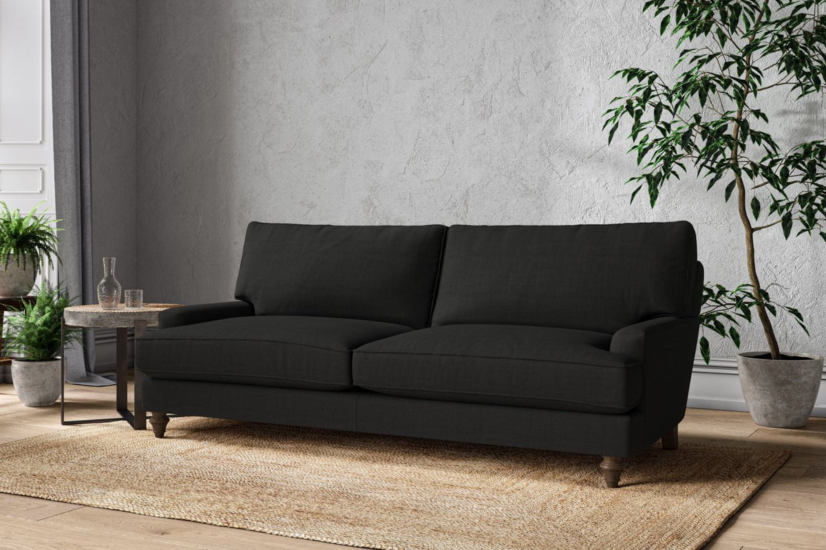 Nkuku MAKE TO ORDER Marri Grand Sofa - Brera Linen Charcoal