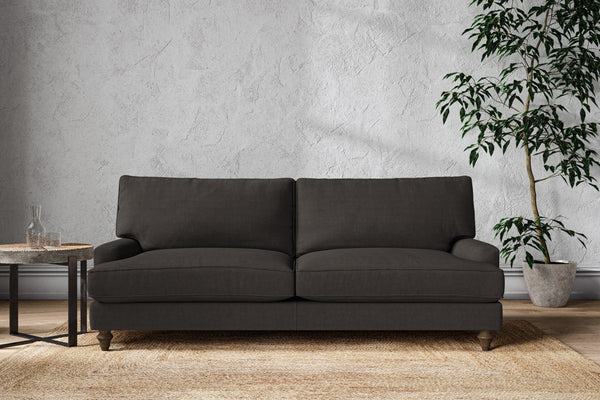 Nkuku MAKE TO ORDER Marri Grand Sofa - Brera Linen Espresso