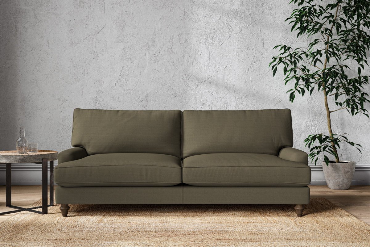 Nkuku MAKE TO ORDER Marri Grand Sofa - Recycled Cotton Mocha