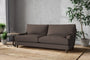 Nkuku MAKE TO ORDER Marri Grand Sofa - Recycled Cotton Mocha