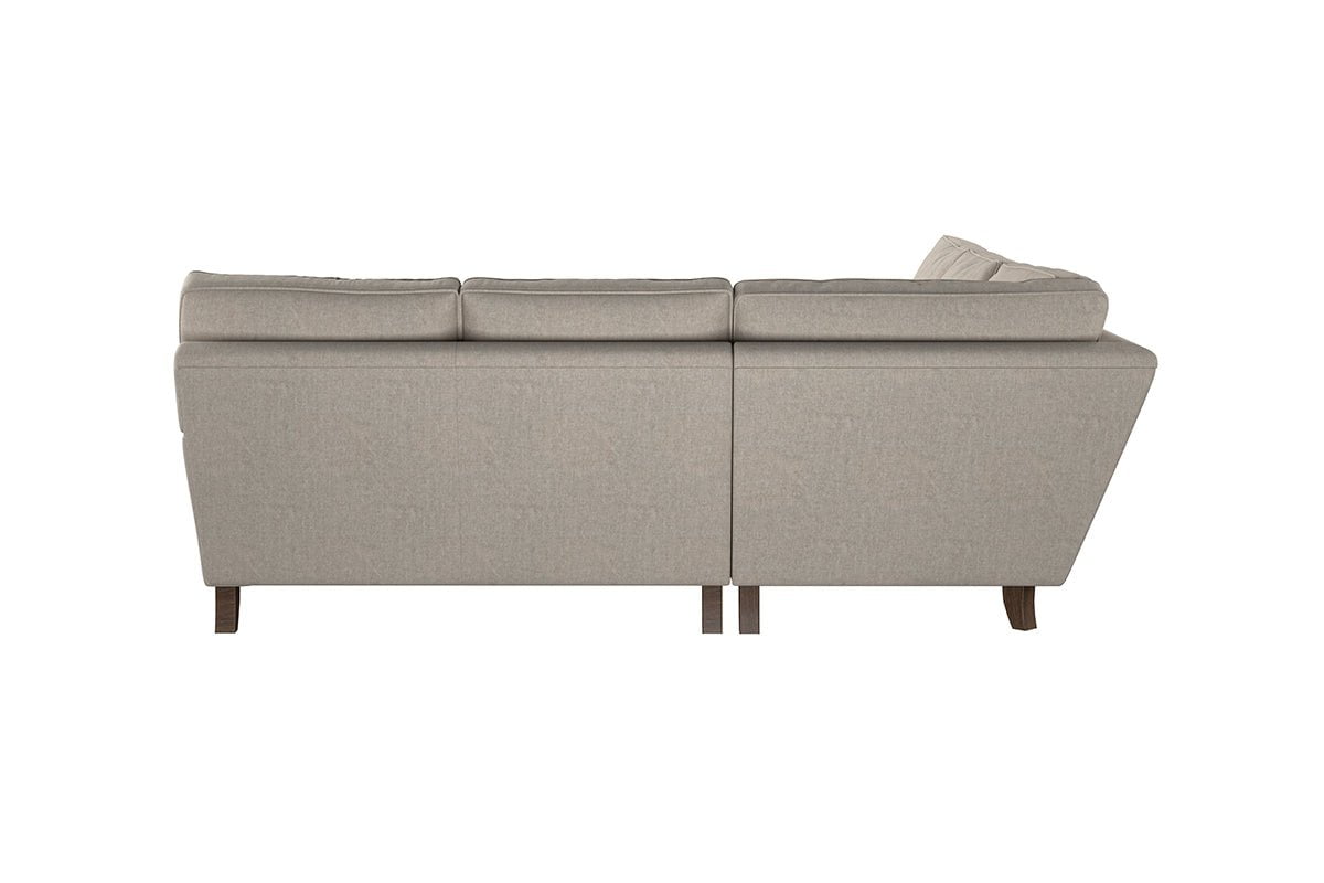 Nkuku MAKE TO ORDER Marri Large Corner Sofa - Brera Linen Charcoal