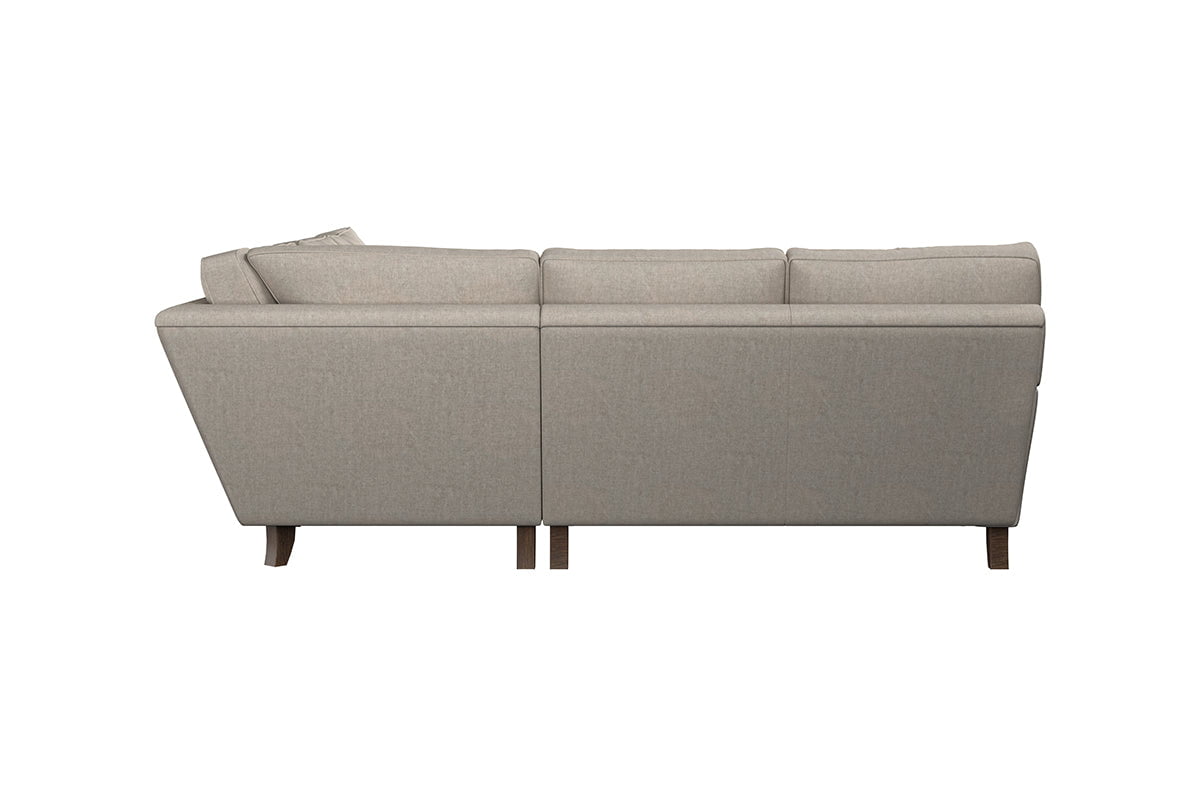 Nkuku MAKE TO ORDER Marri Large Corner Sofa - Brera Linen Chesnut