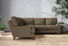 Nkuku MAKE TO ORDER Marri Large Corner Sofa - Brera Linen Chesnut