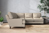 Nkuku MAKE TO ORDER Marri Large Corner Sofa - Recycled Cotton Stone