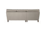 Nkuku MAKE TO ORDER Marri Large Left Hand Chaise Sofa - Brera Linen Smoke