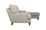 Nkuku MAKE TO ORDER Marri Large Right Hand Chaise Sofa - Brera Linen Chesnut