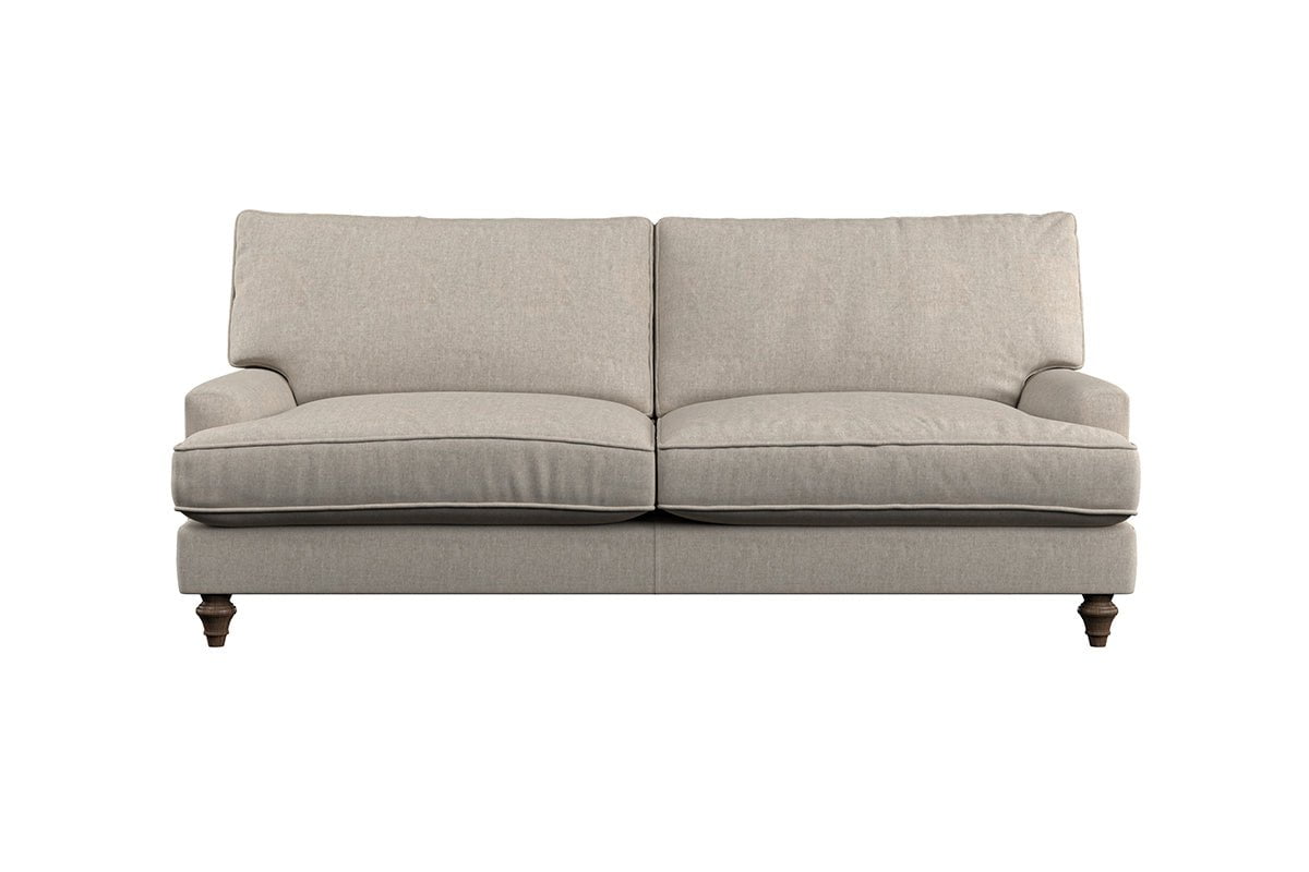 Nkuku MAKE TO ORDER Marri Large Sofa - Brera Linen Chesnut