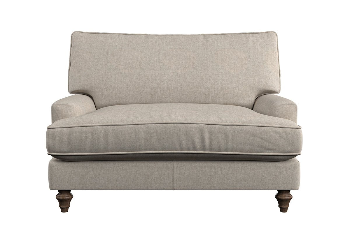 Nkuku MAKE TO ORDER Marri Love Seat - Brera Linen Dusk