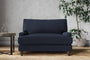 Nkuku MAKE TO ORDER Marri Love Seat - Brera Linen Indigo