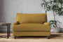 Nkuku MAKE TO ORDER Marri Love Seat - Recycled Cotton Ochre