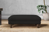 Nkuku MAKE TO ORDER Marri Medium Footstool - Brera Linen Charcoal