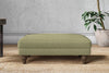 Nkuku MAKE TO ORDER Marri Medium Footstool - Brera Linen Sage