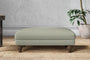 Nkuku MAKE TO ORDER Marri Medium Footstool - Recycled Cotton Seaspray