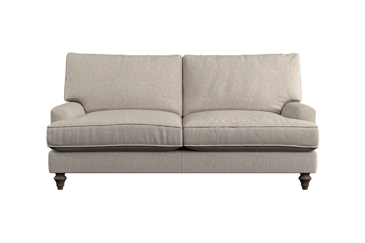 Nkuku MAKE TO ORDER Marri Medium Sofa - Brera Linen Chesnut