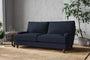 Nkuku MAKE TO ORDER Marri Medium Sofa - Brera Linen Indigo