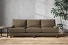 Nkuku MAKE TO ORDER Marri Super Grand Sofa - Brera Linen Chesnut