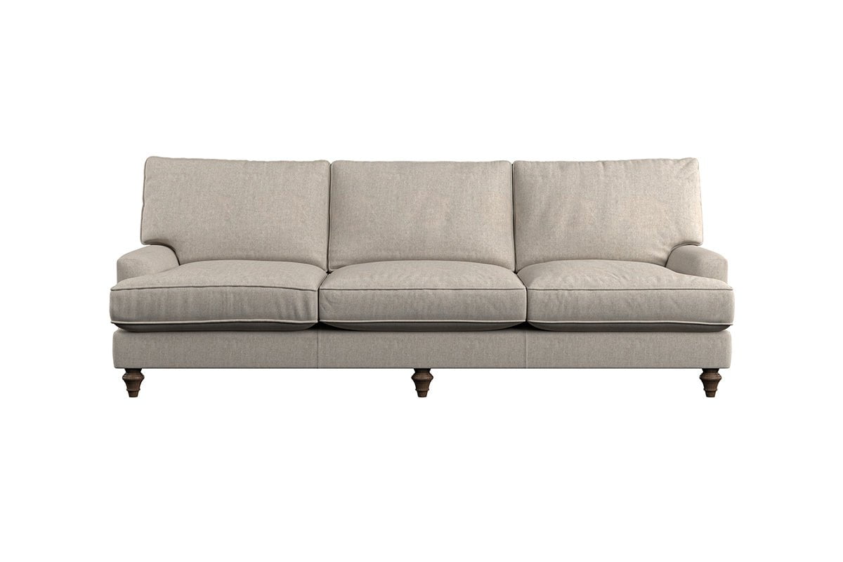 Nkuku MAKE TO ORDER Marri Super Grand Sofa - Brera Linen Dusk