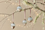 nkuku CHRISTMAS DECORATIONS Ngolo Baubles - (Set of 4)