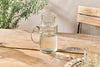 Adhit Glass Jug - Clear-nkuku