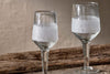 Anara Etched Wine Glass - Clear - (Set of 4) - Large-nkuku