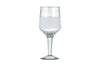 Anara Etched Wine Glass - Clear - (Set of 4) - Large-nkuku