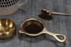 Antique Brass Tea Strainer-nkuku