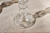 Buran Glass Candlestick - Clear-nkuku