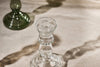 Buran Glass Candlestick - Clear-nkuku