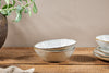 Dhanuk Ceramic Cereal Bowl - Cream-nkuku