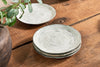 Dhanuk Ceramic Side Plate - Cream-nkuku