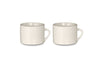 Ela Mug - Cream - Large (Set of 2)-nkuku