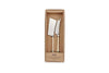 Ena Cheese Knife Set - Brushed Gold (Set of 2)-nkuku