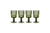 Fali Wine Glass - Olive - (Set of 4)-nkuku