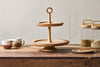 Gavivi Mango Wood Cake Stand-nkuku