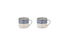 Indigo Drop Mug - Small (Set of 2)-nkuku