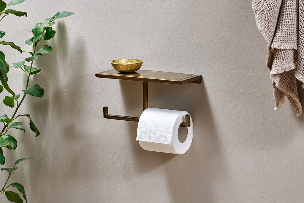 Mahi Wall Mounted Toilet Roll Holder-nkuku