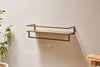 Mahi Wall Shelf With Towel Rail-nkuku