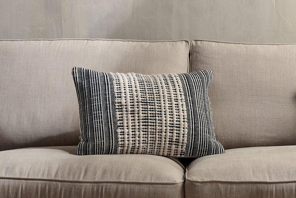 Mika Recycled Cushion Cover - Rectangle-nkuku