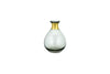 Miza Mini Glass Vase - Smoke-nkuku