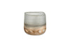 Ngolo Tealight Holder - Aged Smoke-nkuku