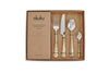 Osko Cutlery Set - Brushed Gold (Set of 16)-nkuku