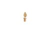 Poplar Leaf Brass Bottle Stopper-nkuku