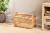 Rammi Rattan Laundry Basket-nkuku