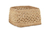 Shimla Square Seagrass And Palm Leaf Basket-nkuku