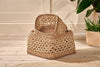 Shimla Square Seagrass And Palm Leaf Basket-nkuku