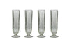 Sigiri Champagne Glass - Clear - (Set of 4)-nkuku